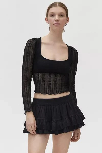 Kimchi Blue Kimchi Blue Jewel Lace Top 1