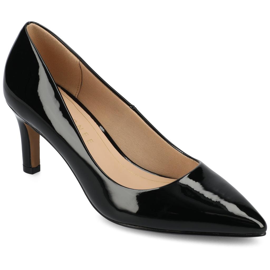 JOURNEE Women's Scylee Medium and Wide Width Pumps