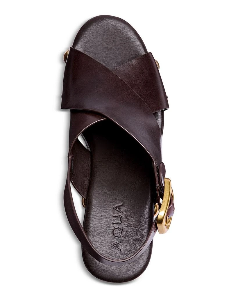 AQUA Women's Studded Platform Sandals - Exclusive 3