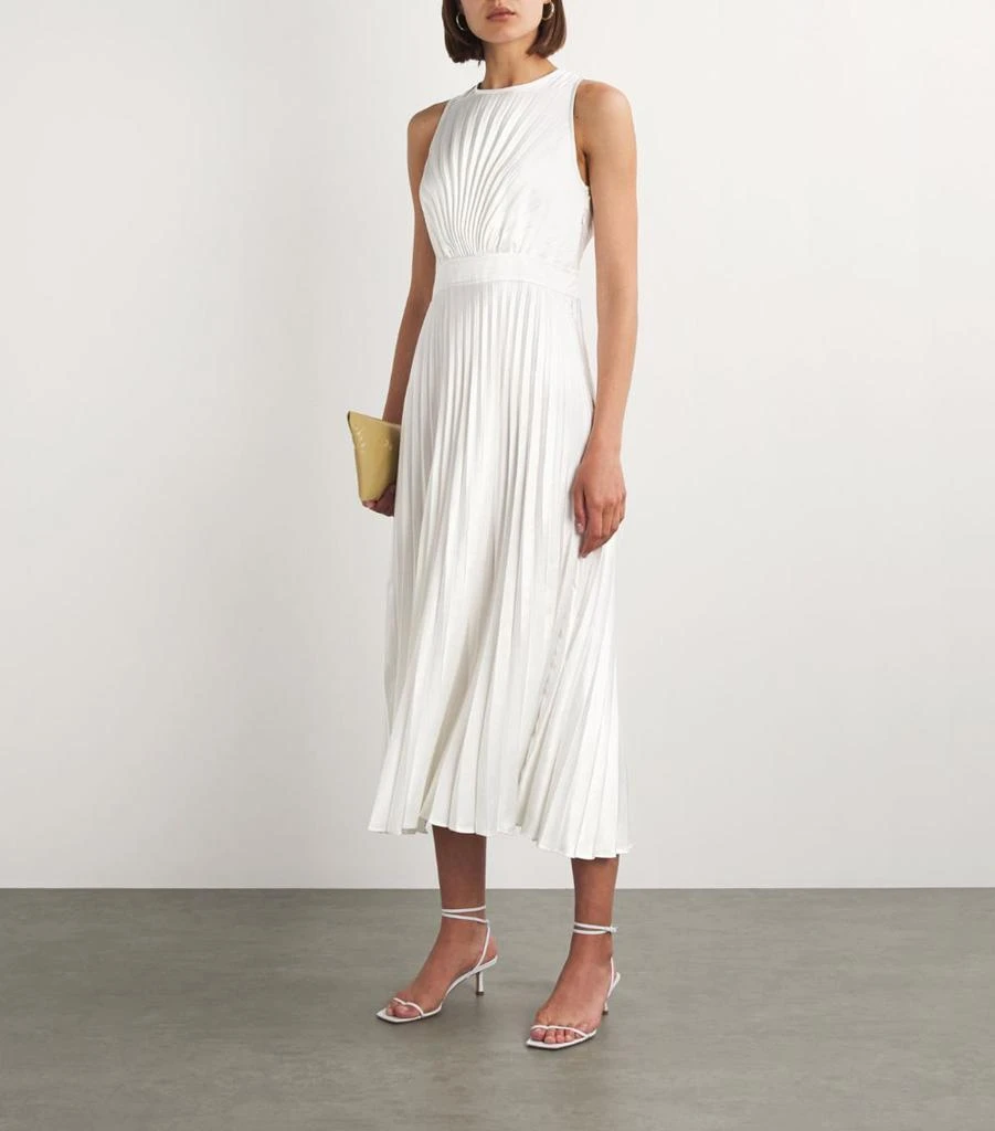 Sandro Pleated Midi Dress 2