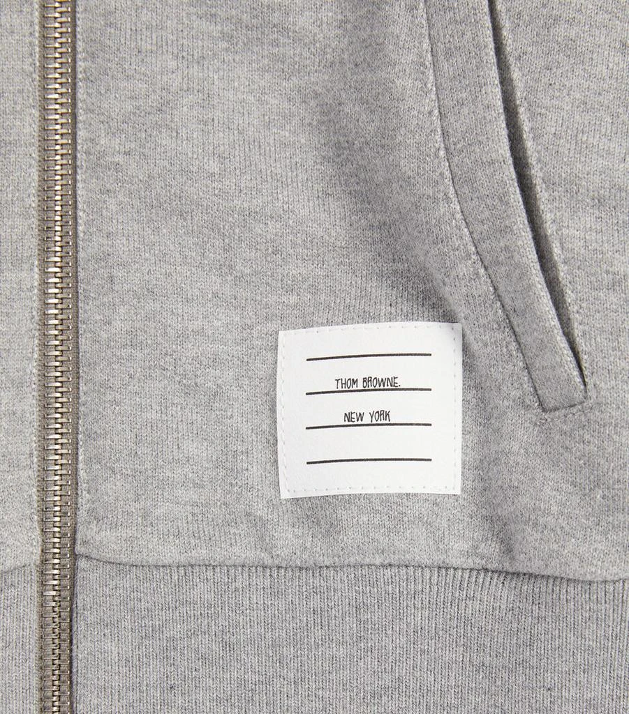 Thom Browne 4-Bar Zip-Up Hoodie (2-12 Years) 3