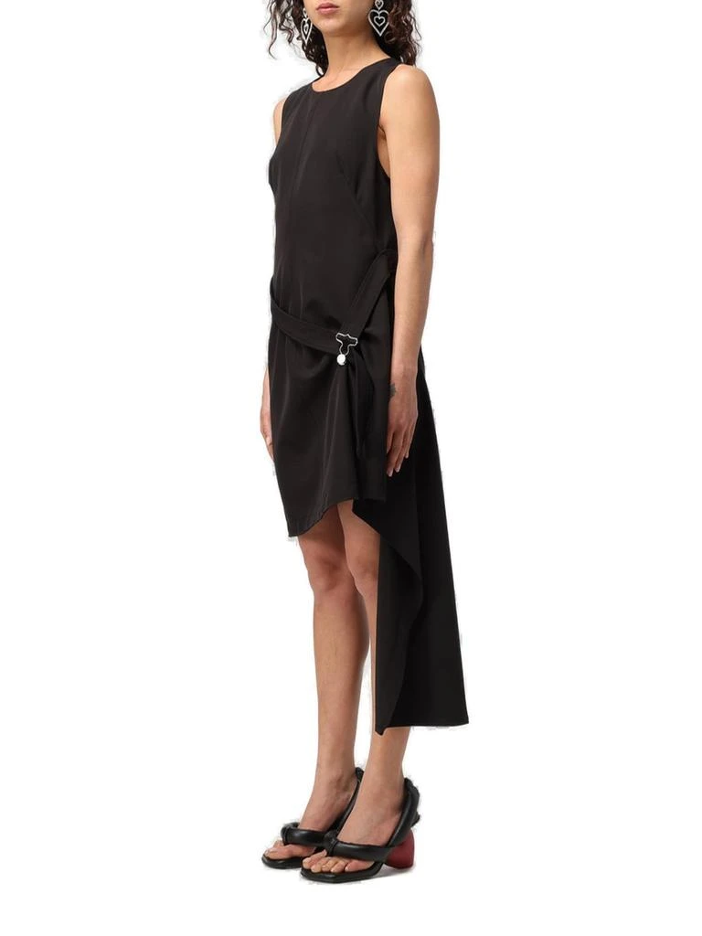 Moschino Moschino Jeans Sleeveless Asymmetric Hem Mini Dress 3