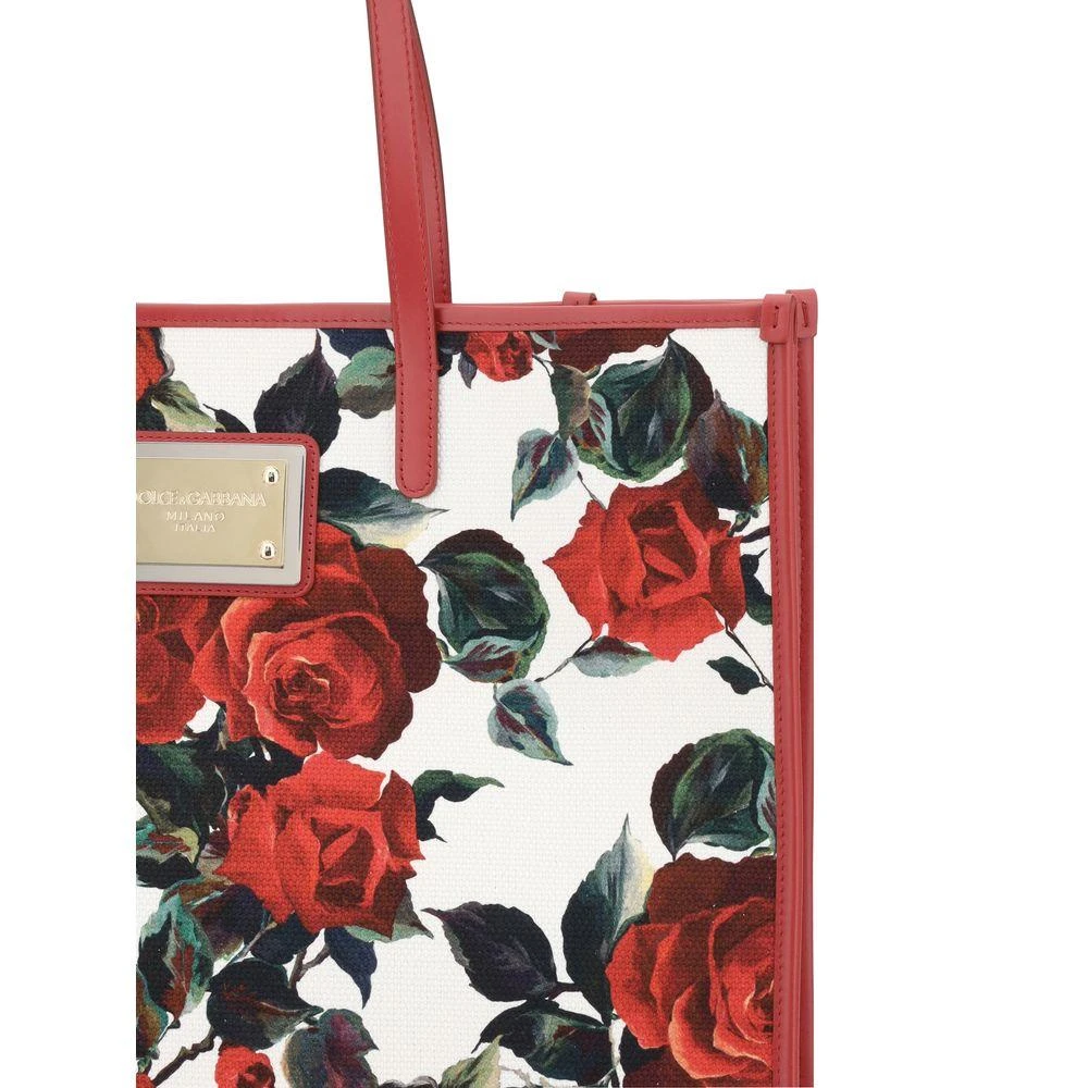 Dolce & Gabbana Floral print Tote Bag 4