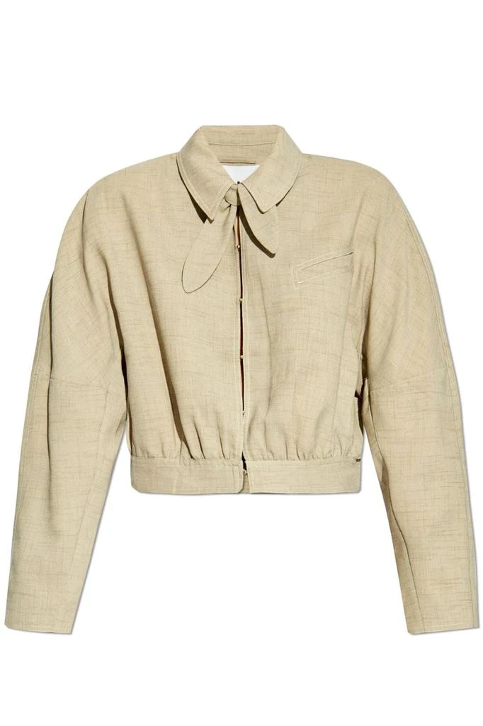 Ganni Ganni Melange Suiting Cropped Jacket 1