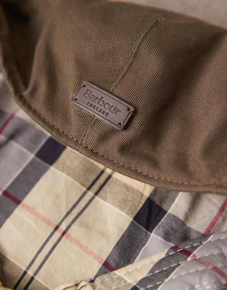 Barbour Barbour Finnean flat cap in sandstone 3