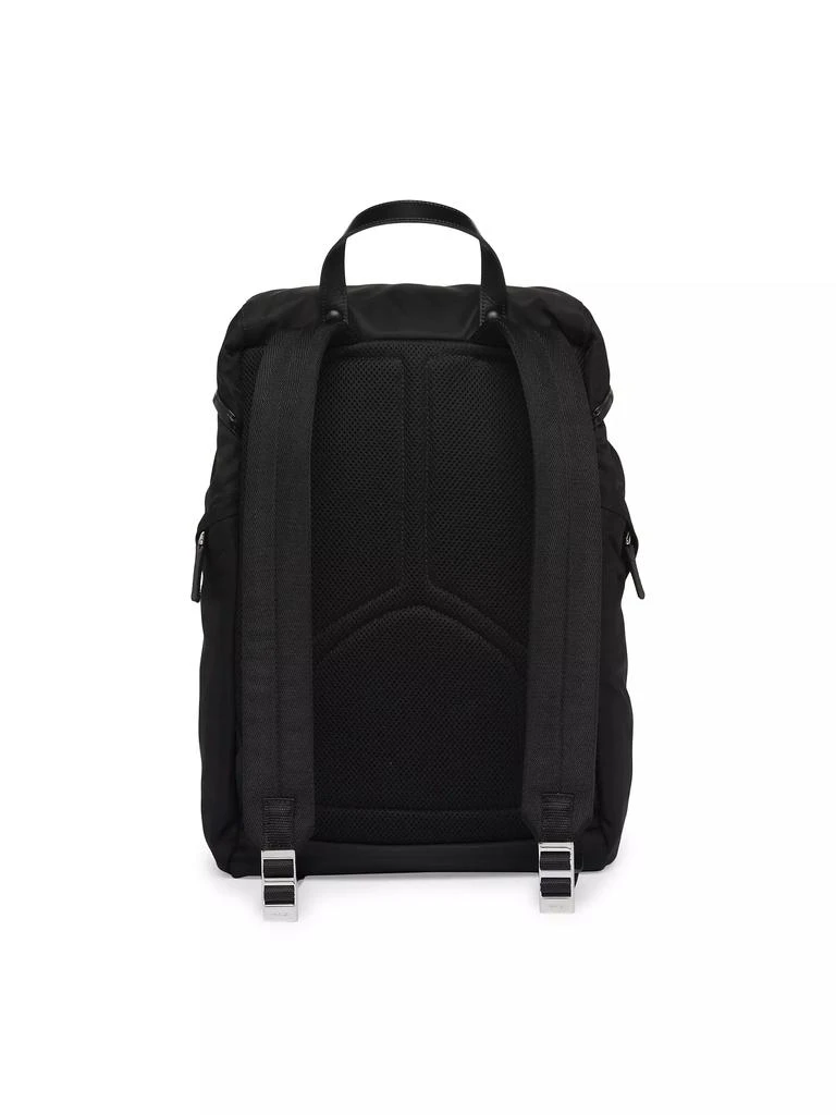 Prada Re-Nylon And Brushed Leather Backpack 4