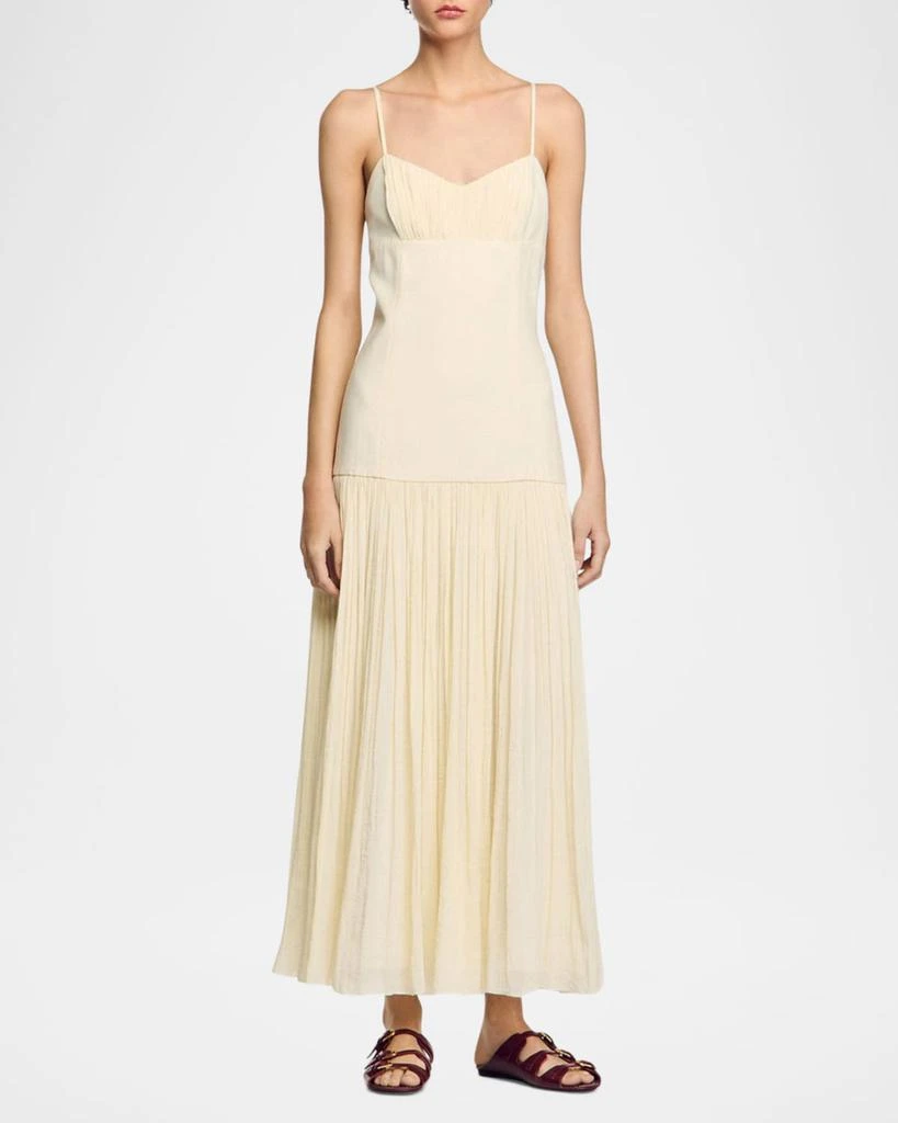 Sandro Adoree Drop-Waist Maxi Dress 4
