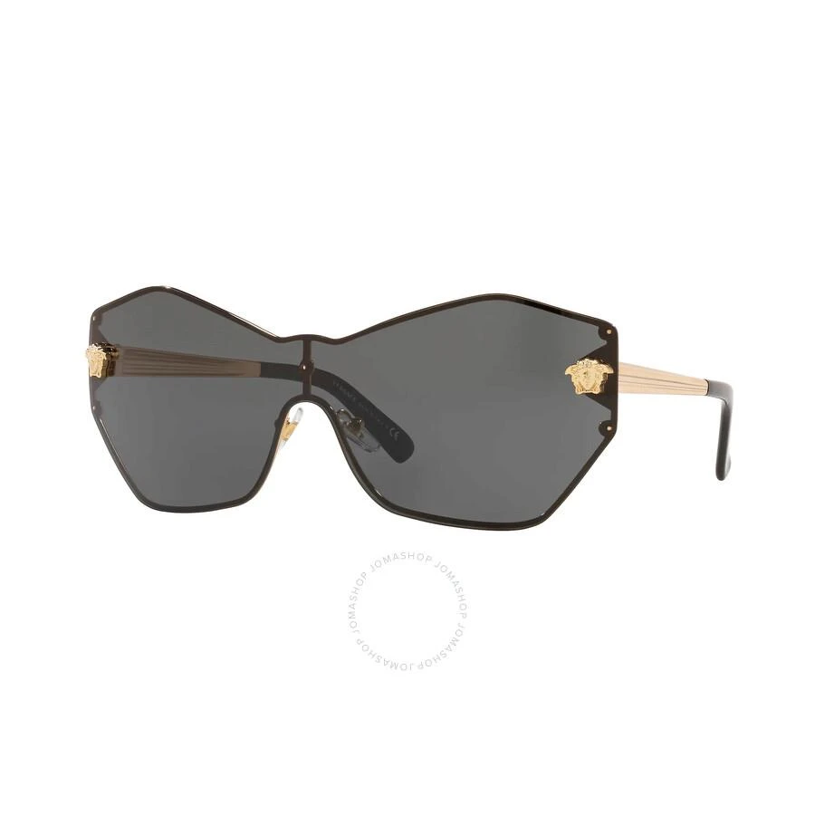 Versace Dark Grey Shield Ladies Sunglasses VE2182 100287 43 1