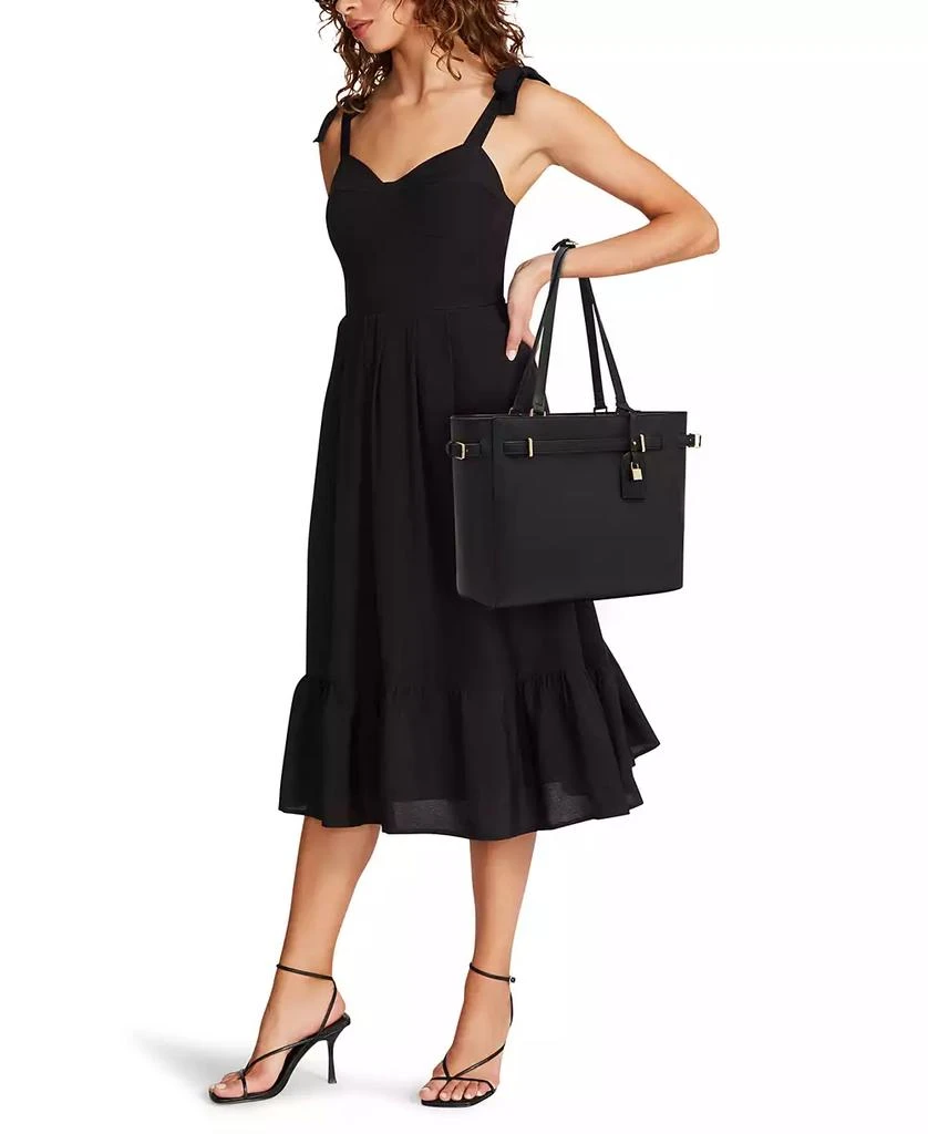 Anne Klein Belted Large Shoulder Tote Bag 6