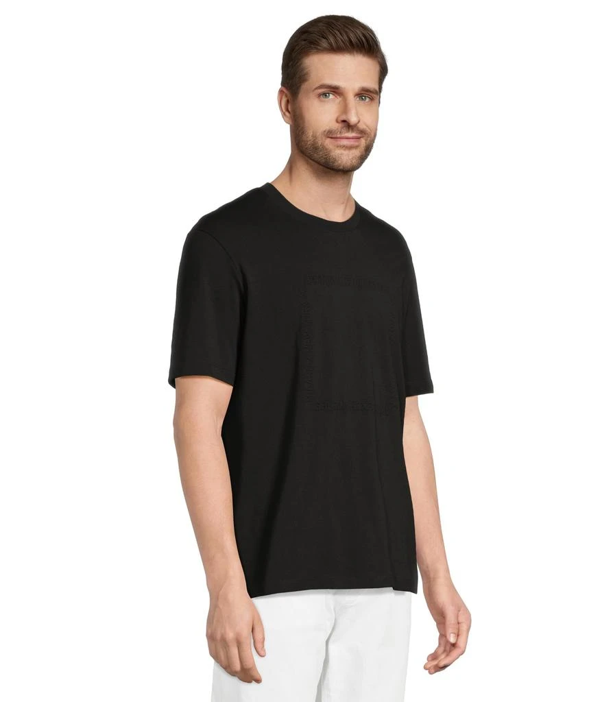 Armani Exchange Armani Exchange 1991 Milano/New York Text Creating Central Square On Regular Fit Tee 2