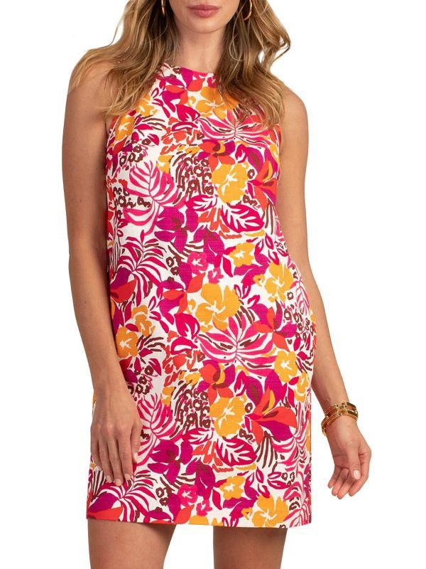 Trina Turk Sansour Floral Cotton Dress 1