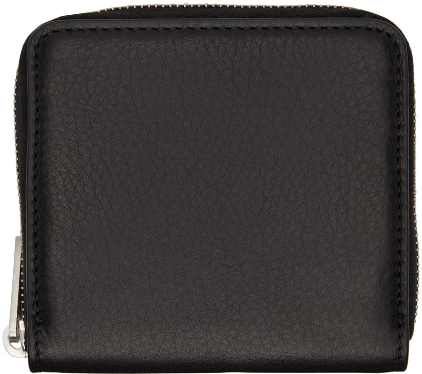 Rick Owens Black Zipped Wallet 2