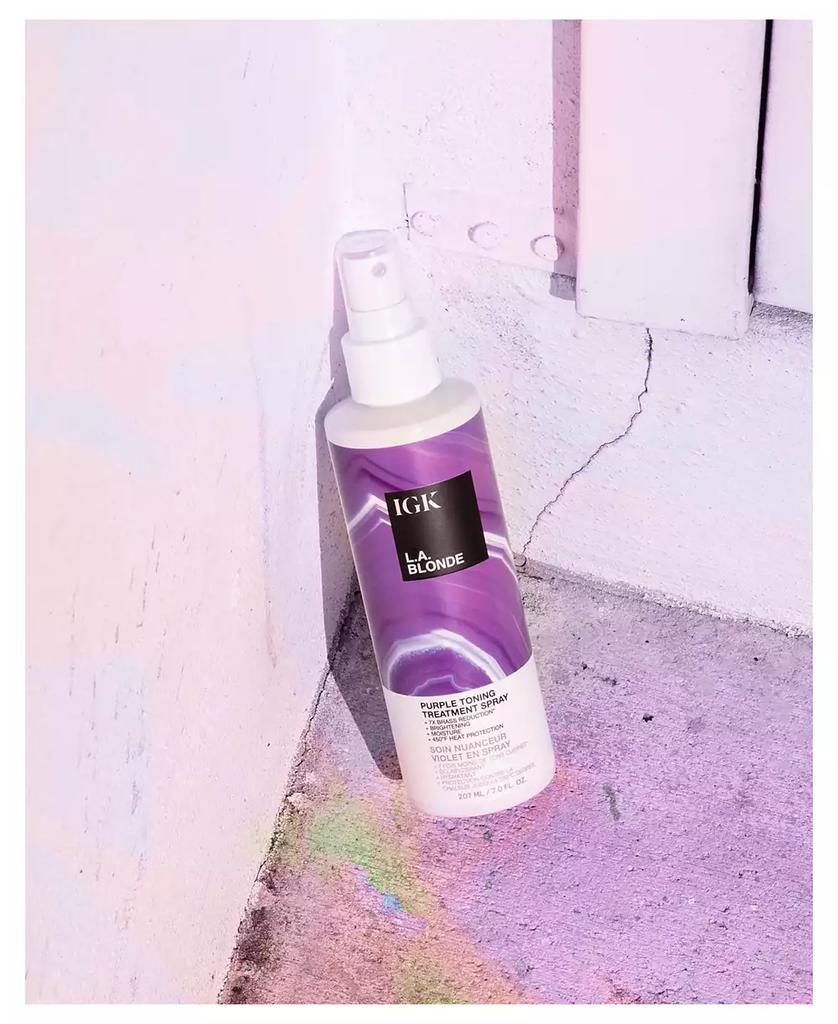 IGK Hair L.A. Blonde Purple Toning Treatment Spray