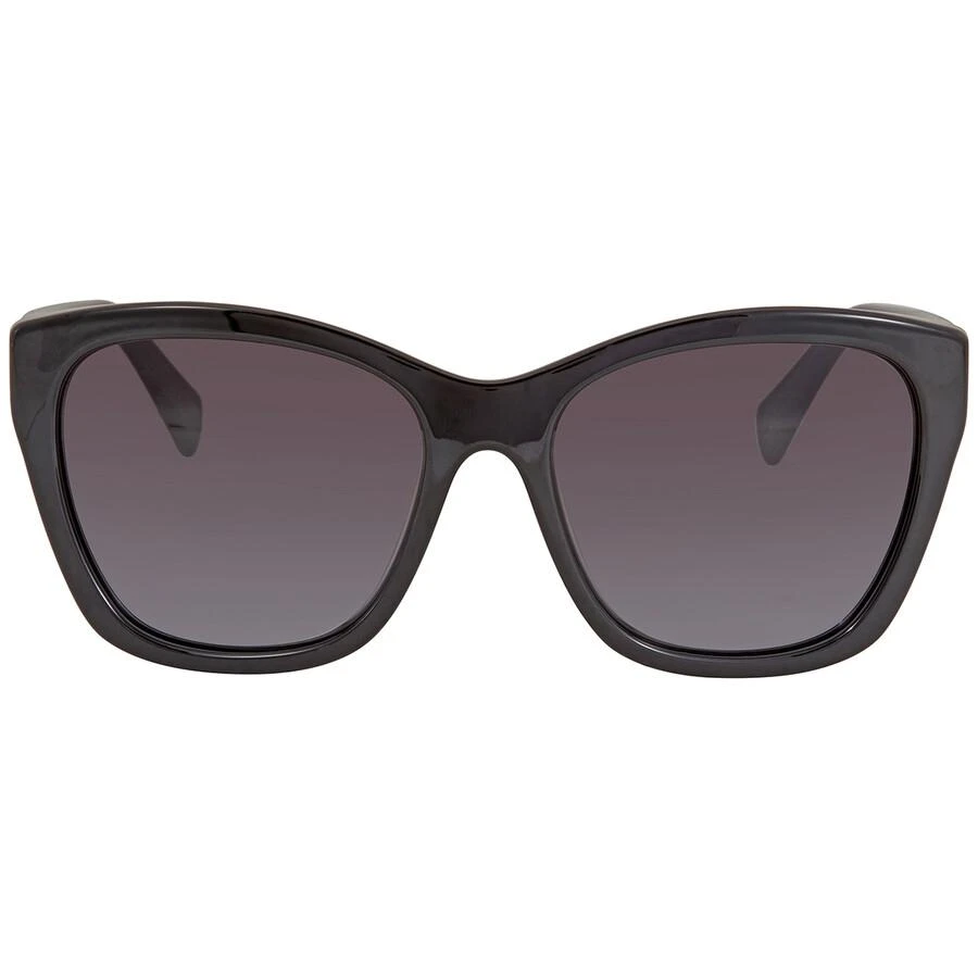 Salvatore Ferragamo Salvatore Ferragamo Grey Gradient Cat Eye Ladies Sunglasses SF957S 001 56