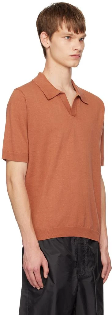 Norse Projects Orange Leif Polo 2