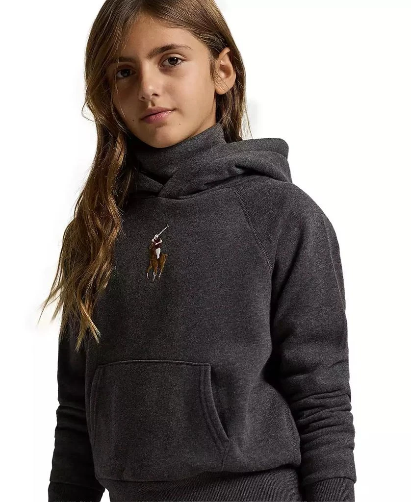 Ralph Lauren Girls 7-16 Big Pony Long Sleeve Hoodie 5