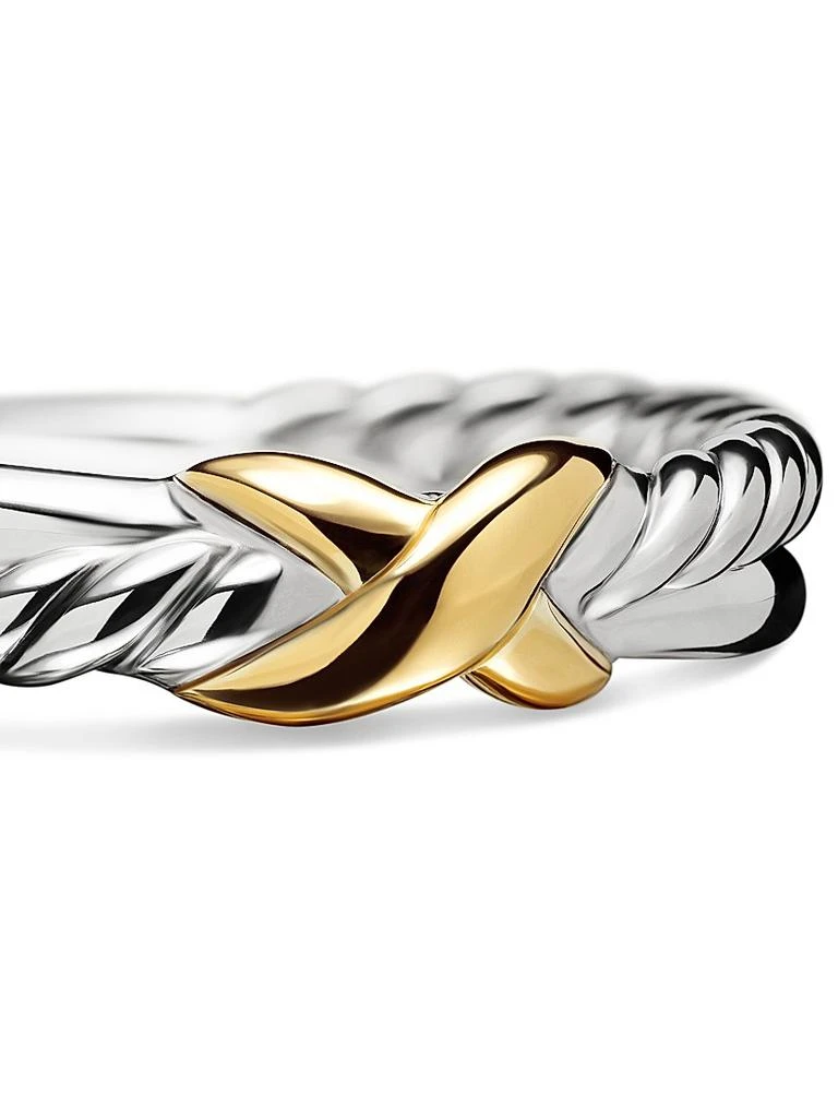 David Yurman Petite X Ring in Sterling Silver 4