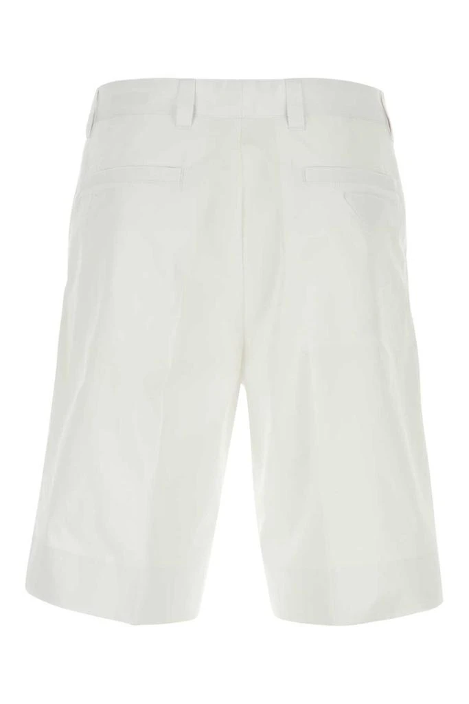 Prada Prada Belt-Looped Straight-Leg Shorts 2