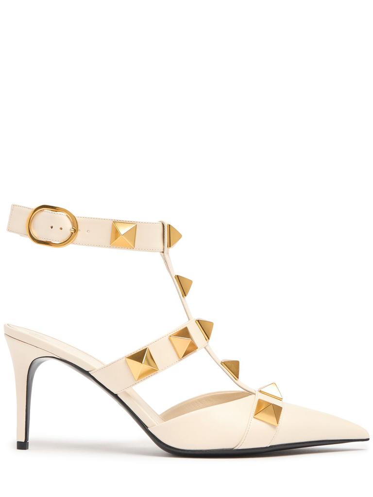 VALENTINO GARAVANI 80mm Roman Studs Leather Sandals