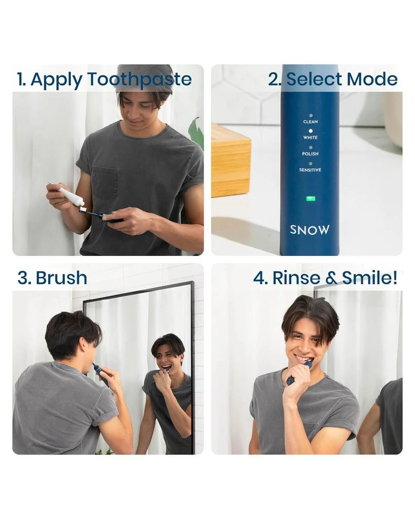 SNOW Oral Cosmetics Electric Toothbrush, Gen 2 4