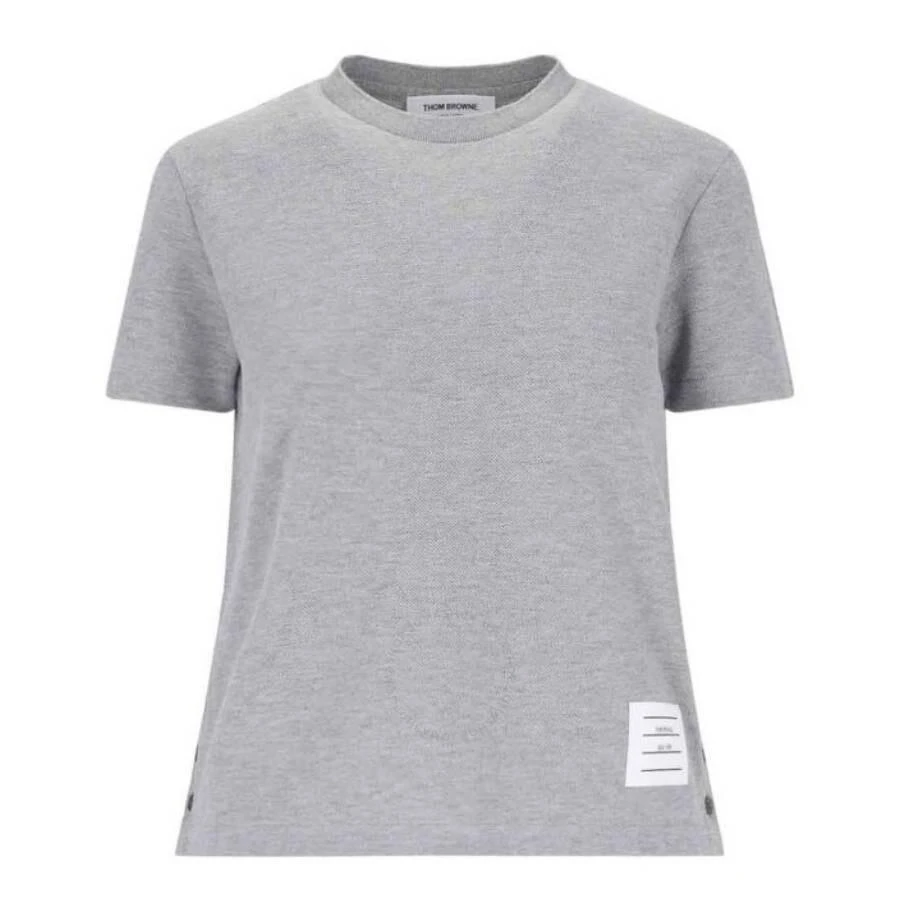 Thom Browne Cotton Pique Classic Stripe T-Shirt 1