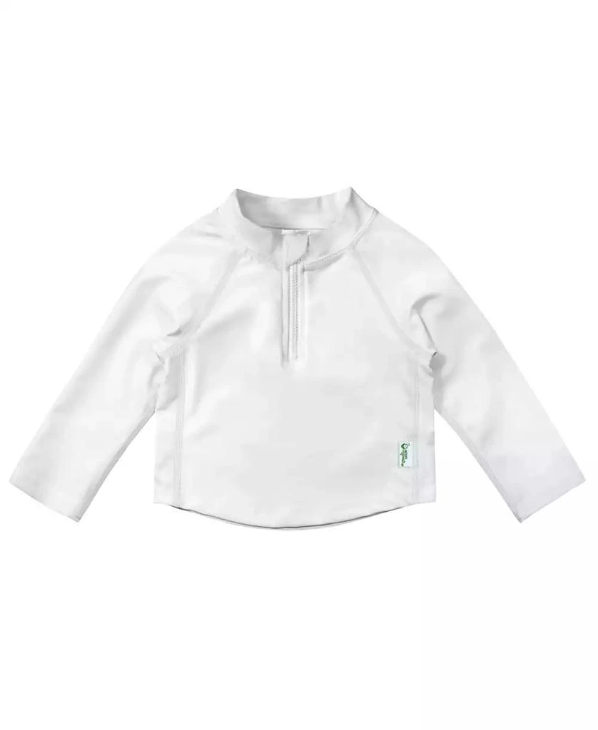 green sprouts Toddler Boys Long Sleeve Zip Rashgaurd Shirt 1