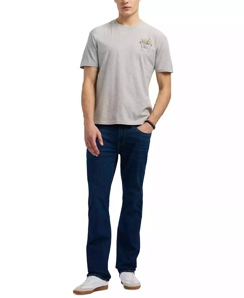 BUFFALO David Bitton Men's Straight Six Indigo Jeans