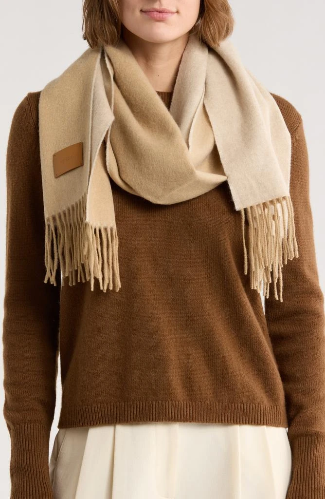 Vince Wool 
Cashmere Fringe Scarf