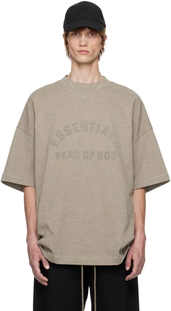 Essentials Gray Bonded T-Shirt 1