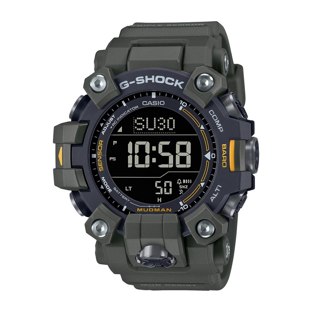 G-Shock Men's Digital Green Resin Watch, 52.7mm, GW9500-3