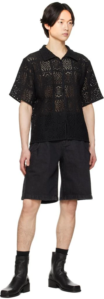 AMOMENTO SSENSE Exclusive Black Shirt 4