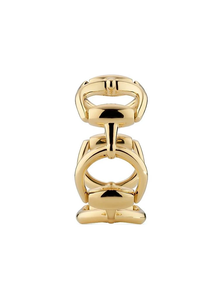 Gucci 18K Yellow Gold Horsebit Ring 5