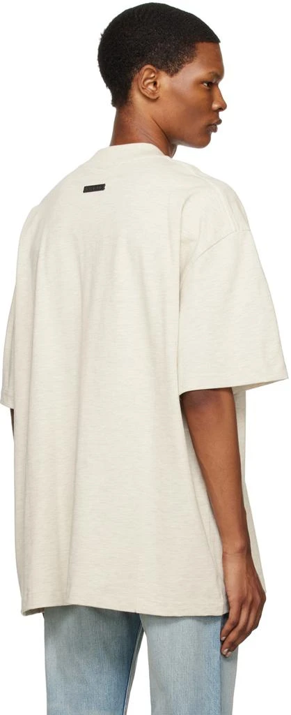 Fear of God Off-White Flocked T-Shirt 3