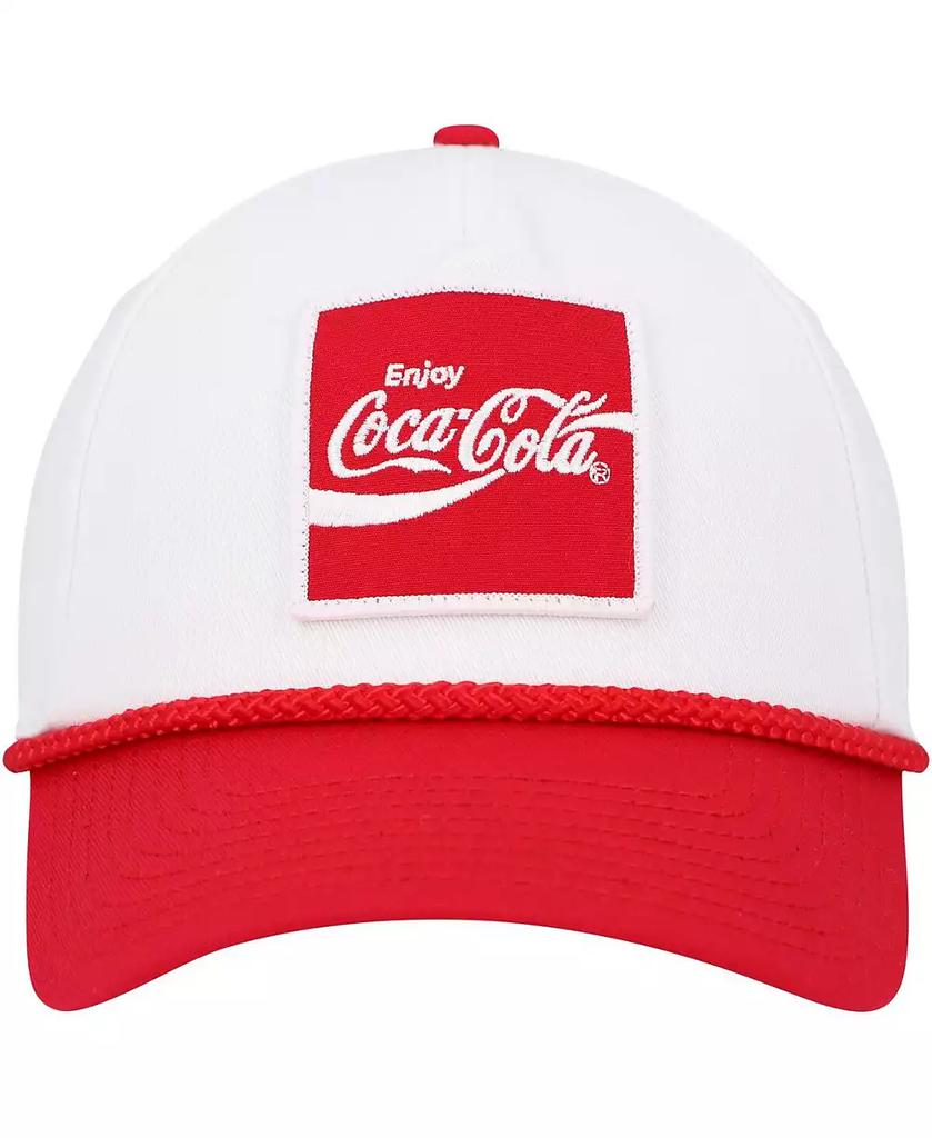 American Needle Men's White, Red Coca-Cola Roscoe Adjustable Hat