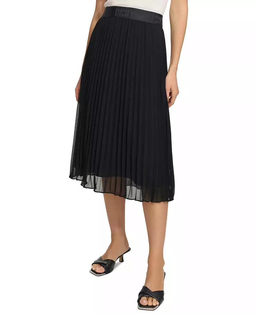 DKNY Pleated Midi Skirt 4
