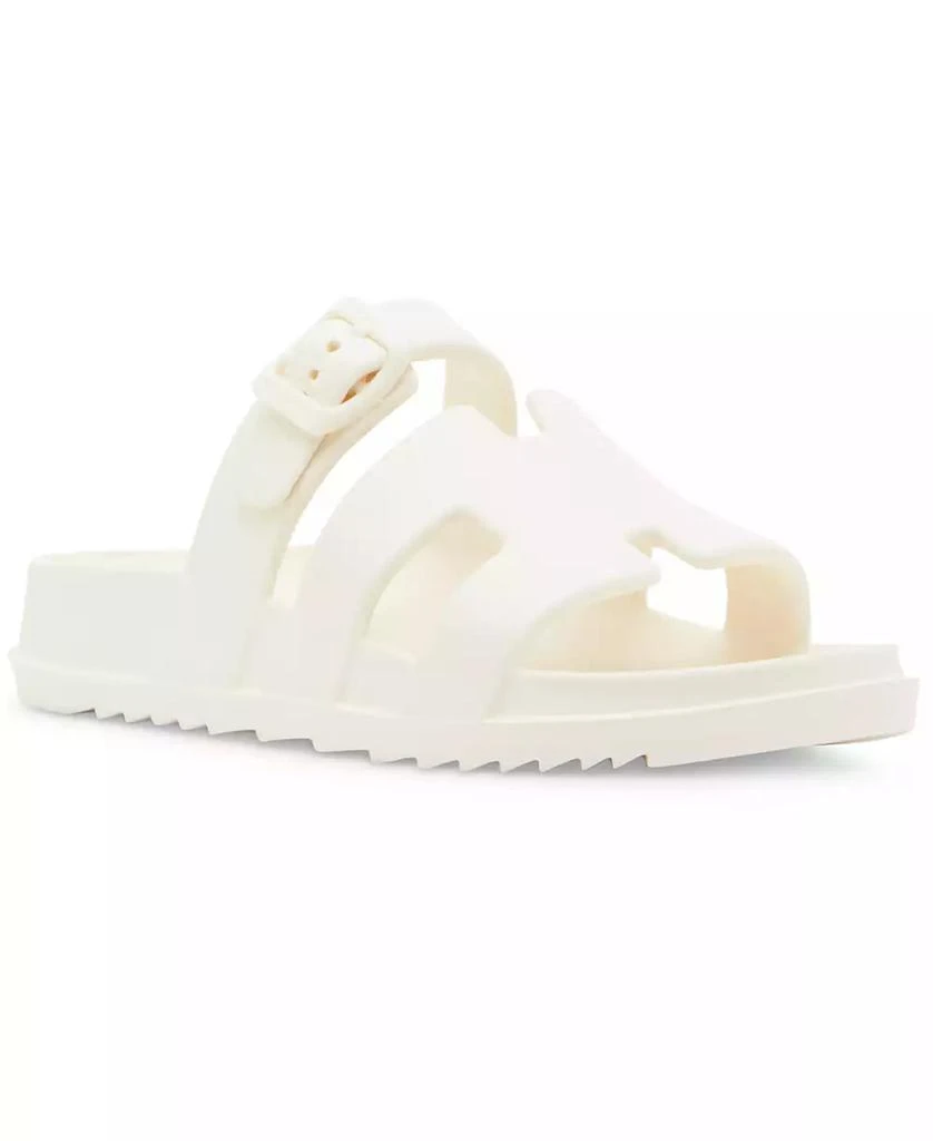 Madden Girl Darliing Banded Footbed Slide Sandals 1