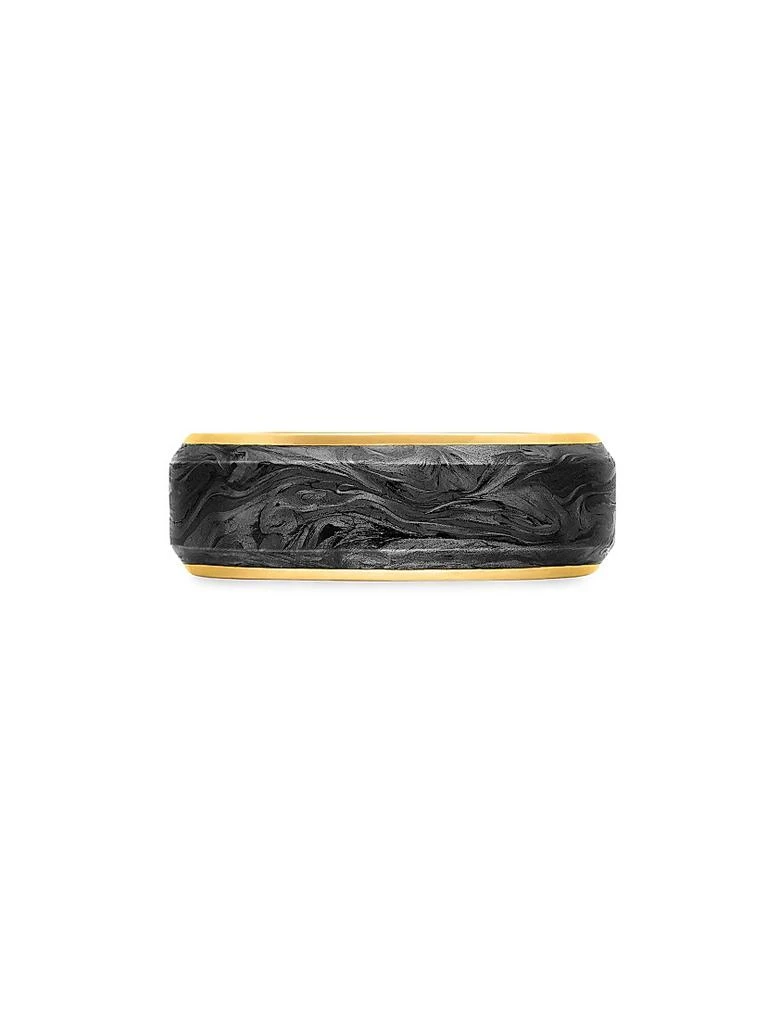 David Yurman Streamline Band Ring in 18K Yellow Gold 4