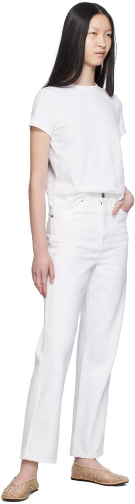 Khaite White 'The Samson' T-Shirt 4