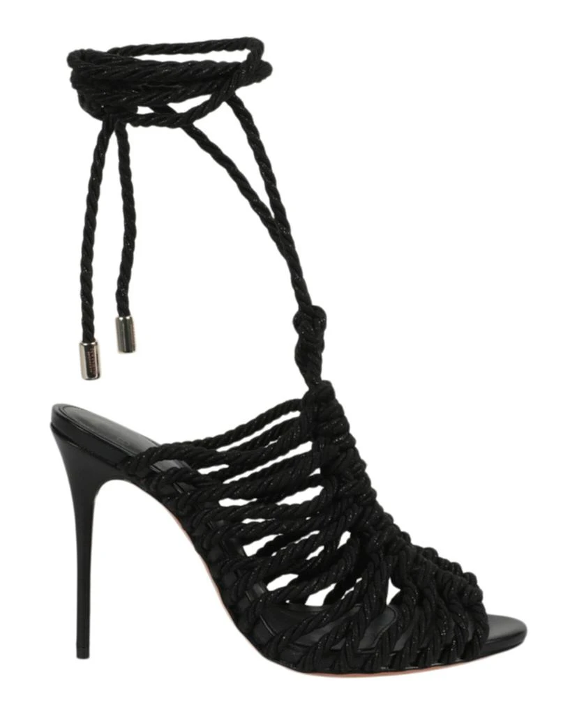 Alexandre Birman Barbara Lurex Heel Sandals 1