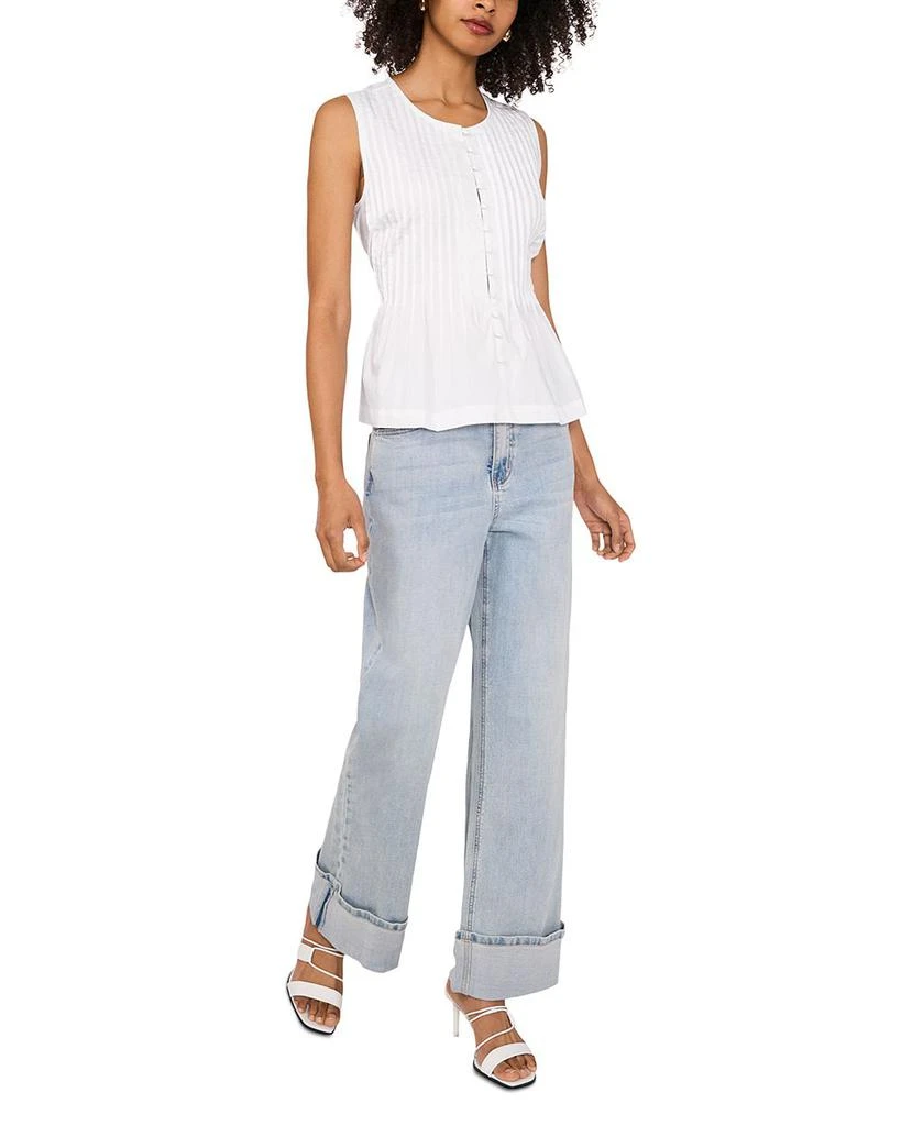 1. State Cotton Pintuck Blouse 3