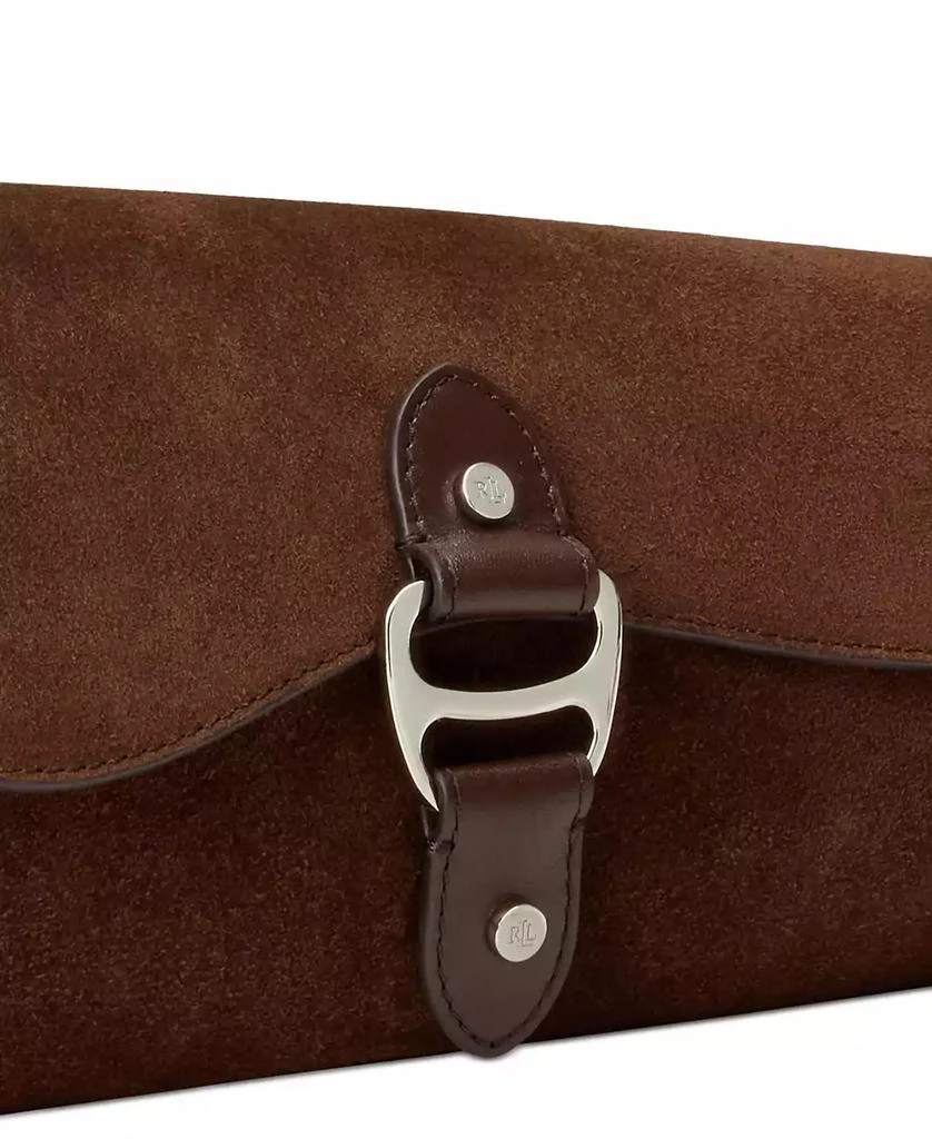 Ralph Lauren Suede Medium Tasha East-West Bag 4