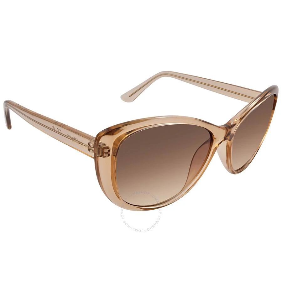 Calvin Klein Brown Gradient Butterfly Ladies Sunglasses CK19560S 270 57 3