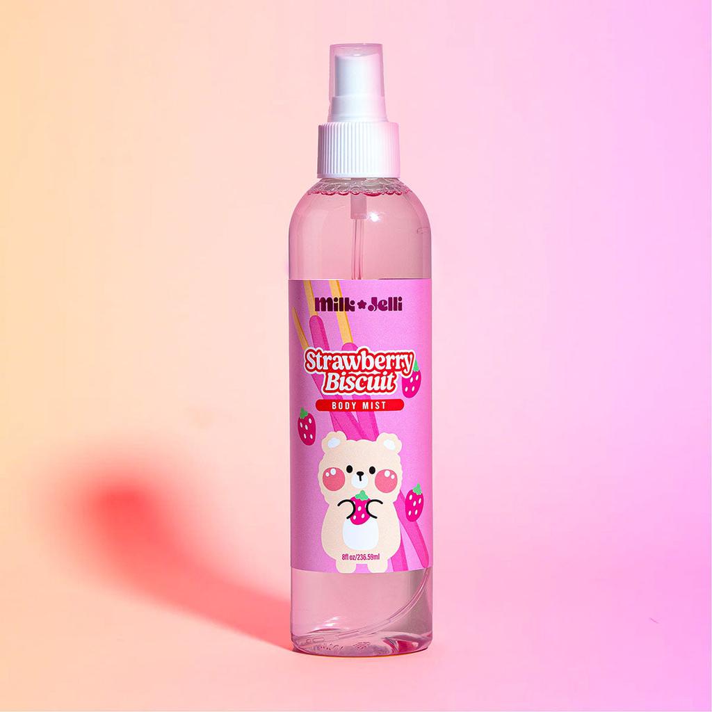 Milk Jelli Official Strawberry Biscuit - H20 Body Mist