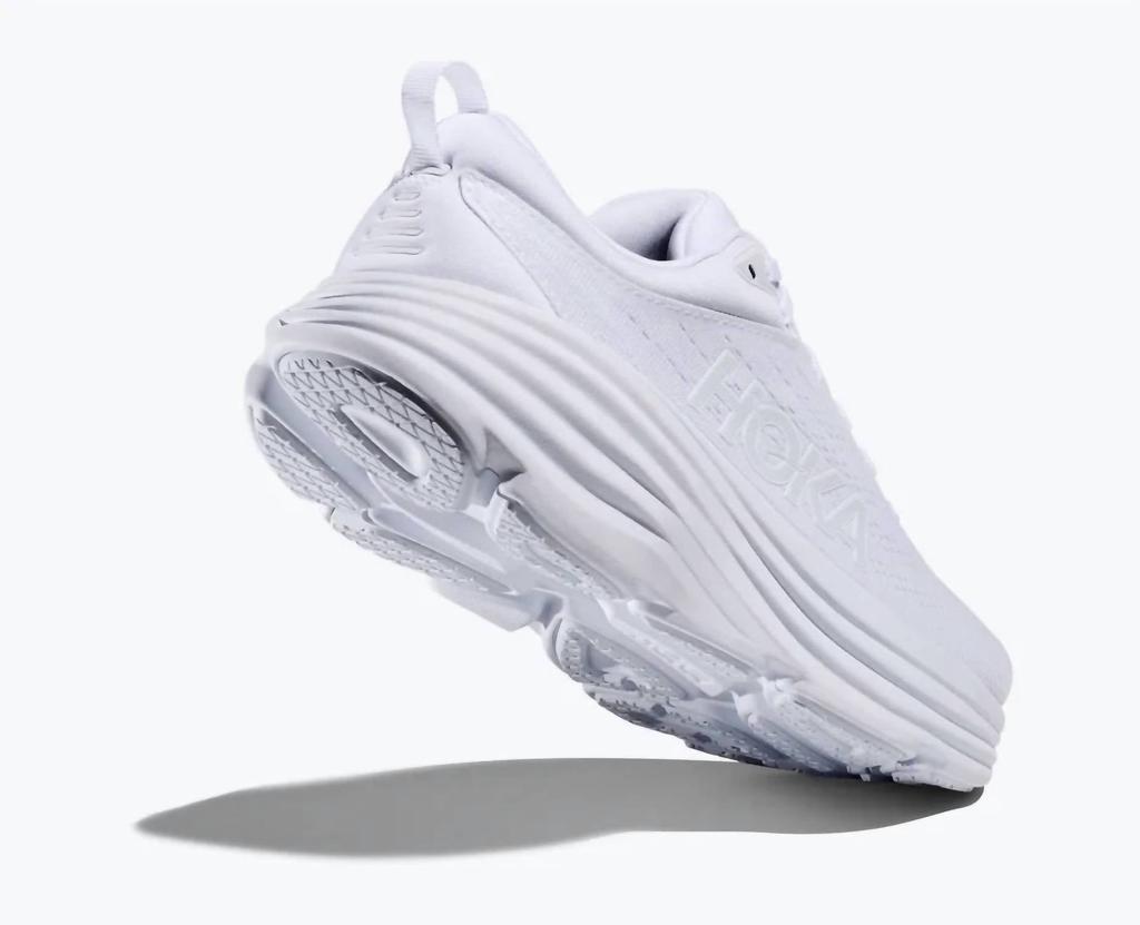 Hoka One One Women’S Bondi 8 Shoe In White