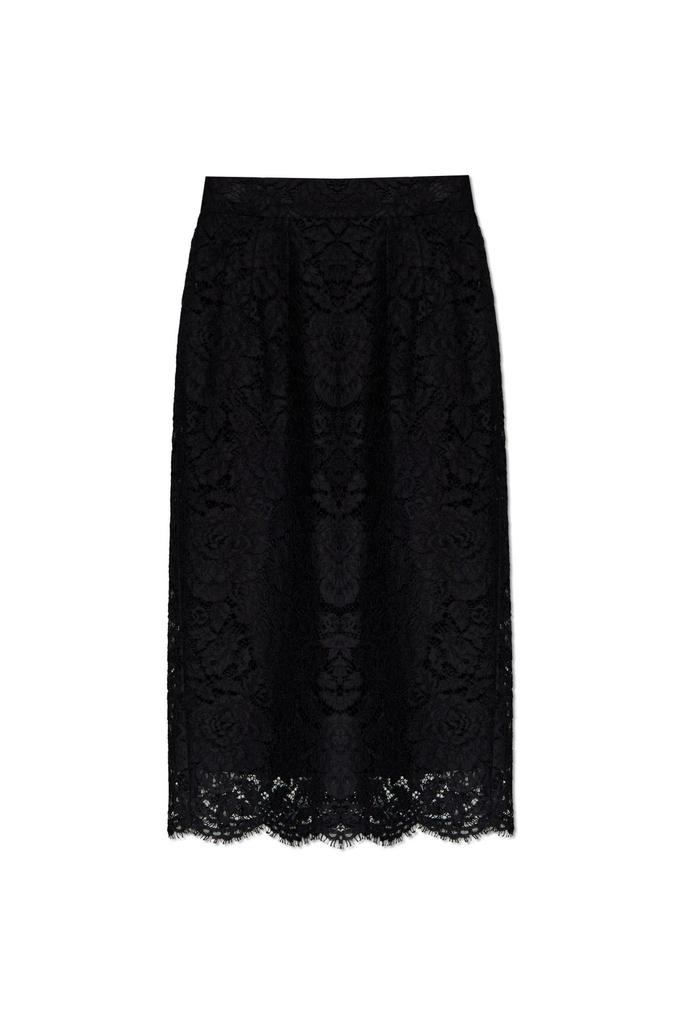 Dolce & Gabbana Dolce & Gabbana High Waist Lace Skirt
