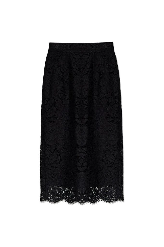 Dolce & Gabbana Dolce & Gabbana High Waist Lace Skirt 1