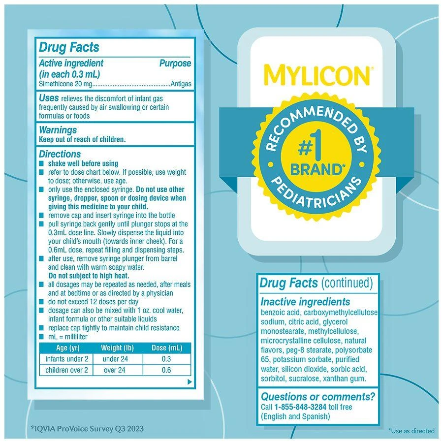 Mylicon Infant Gas Relief Drops 4