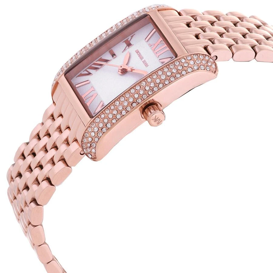 Emery Quartz Crystal White Dial Ladies Watch and Bracelet Michael Kors Emery Quartz Crystal White Dial Ladies Watch  main image 3