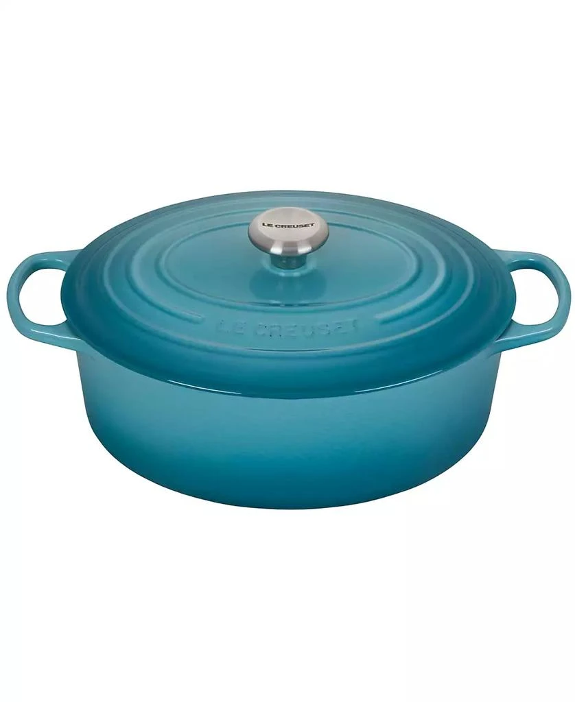 Le Creuset 6.75-Qt. Signature Enameled Cast Iron Oval Dutch Oven 1