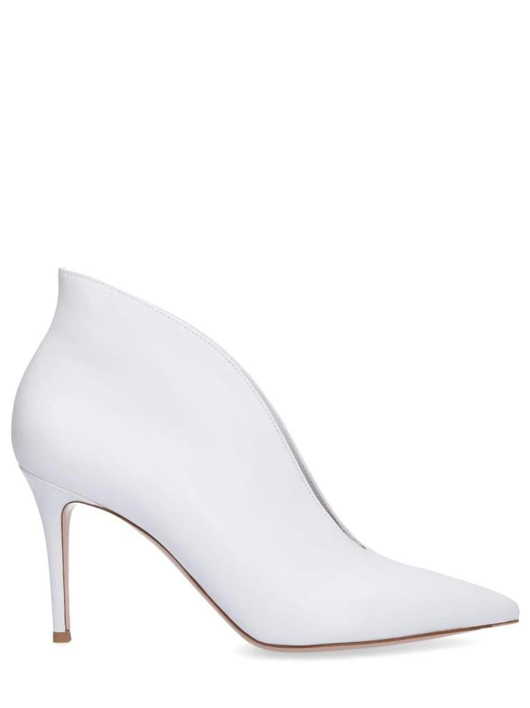 Gianvito Rossi White Vania ankle boots 1